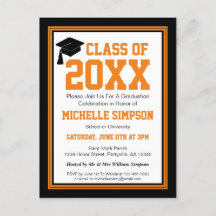 Schwarz-Orange-Graduierungspartei