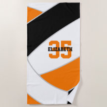 schwarz orange oder JEDE Farbe Volleyballspielerna