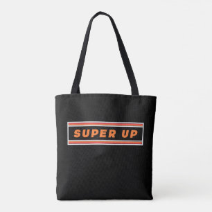 Schwarz-Orange Super 18 Super Up Tote Bag Tasche