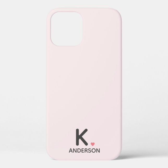 Schwarz Pink Niedliche Weibchen Case-Mate iPhone Hülle (Rückseite)