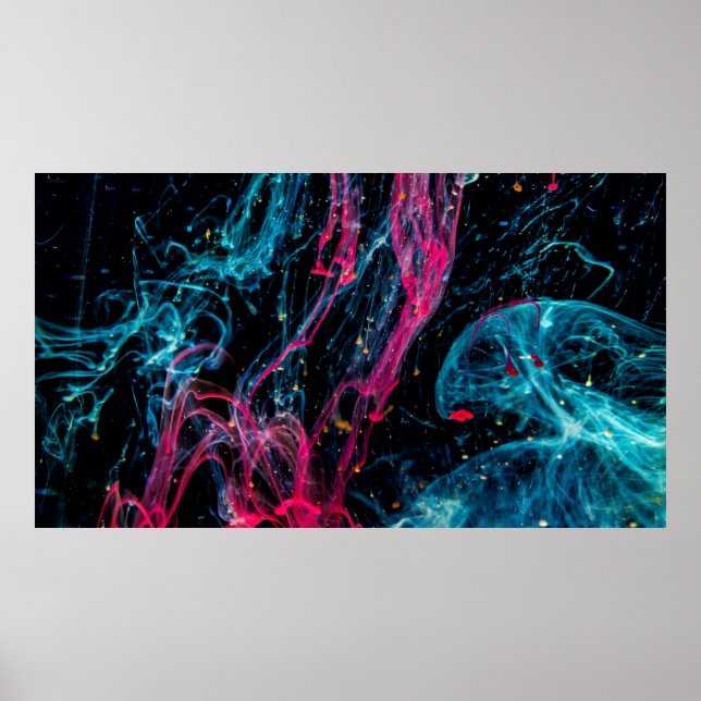 Schwarz Poster (Vorne)