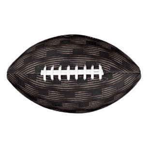 Schwarz-Rosa-Grunge Vintages amerikanisches Flag-M Football
