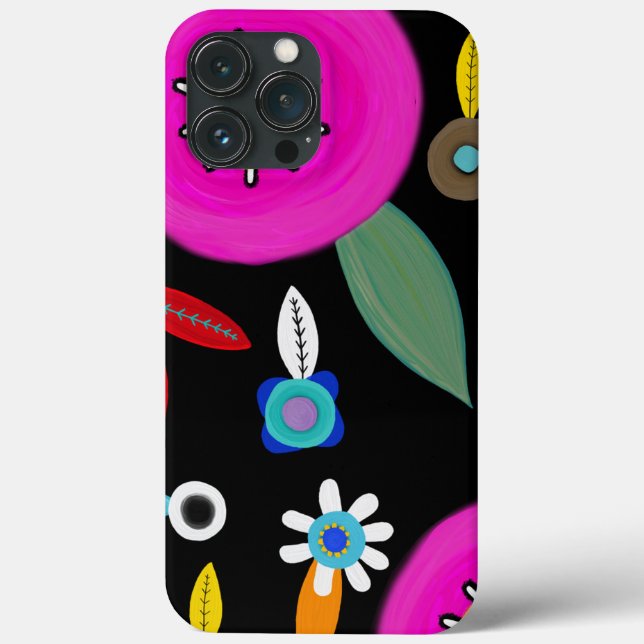 Schwarz-Rosa RUPYDETEQUILA Case-Mate iPhone Hülle (Rückseite)