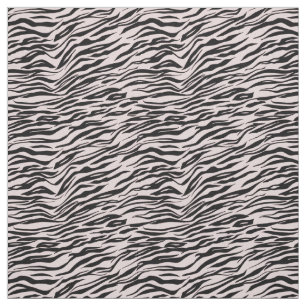Schwarz-Rosa-Zebra Stoff