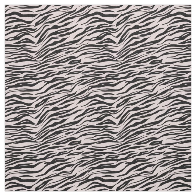 Schwarz-Rosa-Zebra Stoff (Muster)