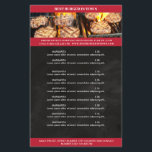 Schwarz, Rot Flyer<br><div class="desc">Flyer in Schwarz Rot,  gut geeignet für Restaurants,  Essen-Service. EdiSie Ihr Produkt einfach,  Laden Sie ein Foto ihrer Wahl und ergänzen Sie es ihren Text. Sie können die Kunstschrift Farbe und die Position individuell durch "weitere Personalisierung" auswählen.</div>
