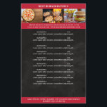 Schwarz, Rot Flyer<br><div class="desc">Flyer in Schwarz Rot, gut geeignet für Restaurants, Essen-Lieferservice. Editieren Sie ihr Produkt einfach, laden Sie 3 Fotos von Wahl hoch und ergän zen Sie es durch ihren Text. Sie können Schriftart, Farbe und die Position durch "Für Personalisierung" die werden.</div>