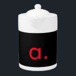 Schwarz-Rot-Monogramm-Anfangsbuchstaben Moderner S<br><div class="desc">Dieses Produkt mit einem einfachen,  aber auffälligen Design kann Sie in der Menge hervorheben. Das minimalistische und moderne Design des Hotels wird sofort Aufmerksamkeit erregen.</div>