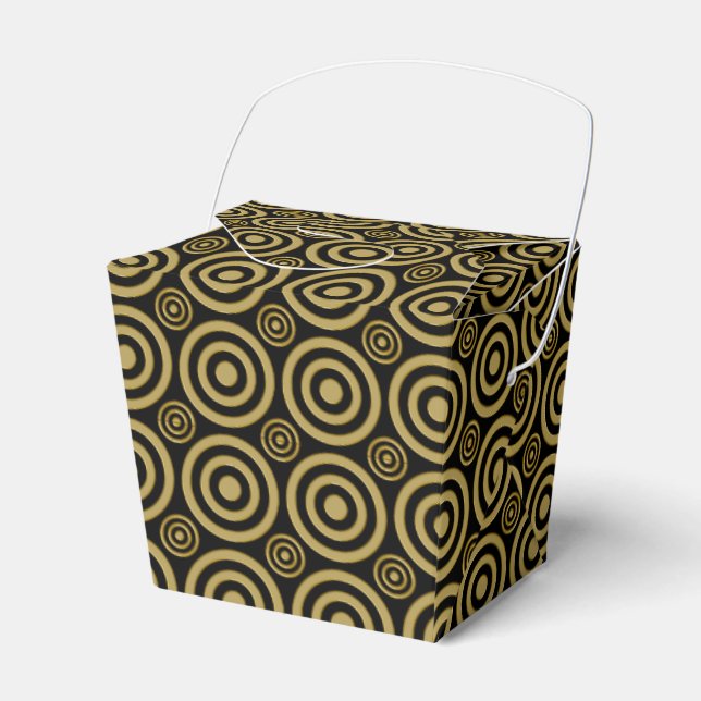 SCHWARZ-SCHWARZ-GOLD-NEHMEN-FELD AUS GESCHENKSCHACHTEL (Vorderseite)