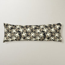 Schwarz-Sepia-Wiederholungsmotiv | Octopus Pattern