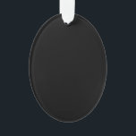 Schwarz-Silbergrau-Akrylverzierung Ornament<br><div class="desc">Schwarz und Grau geben jedem Raum das Gleichgewicht.</div>