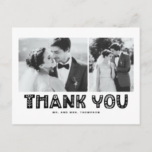 Schwarz-Skandinavien Foto Collage Wedding Vielen D Postkarte