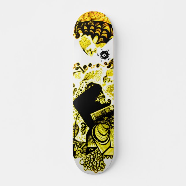 Schwarz Skateboard (Vorne)