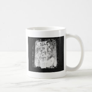 Schwarz so glücklich kaffeetasse