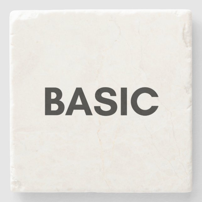 Schwarz Steinuntersetzer (Vorderseite)