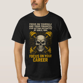 Schwarz-t-Shirt-Design T-Shirt
