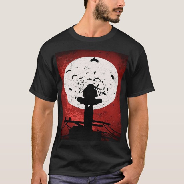 Schwarz-t-Shirt T-Shirt (Vorderseite)