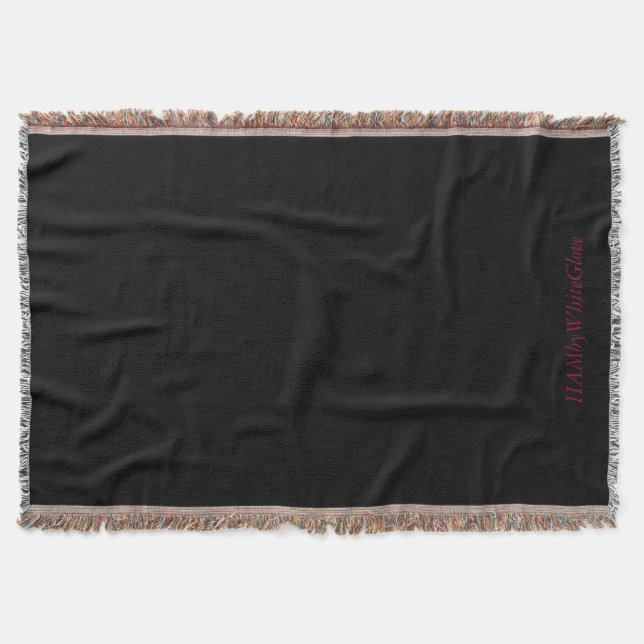 Schwarz/Tan - Koblenz - HAMbyWhiteHandschuh Decke (Vorderseite)