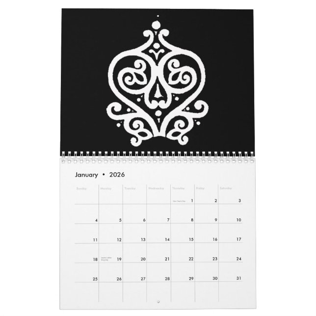Schwarz u. Weiß 2009 Kalender (Jan 2026)