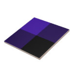 Schwarz und Blau Fliese<br><div class="desc">Black & Blue Checked - Fügen Sie Ihren Text / Bild / mehr ..</div>