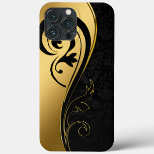 Schwarz und Gold Case-Mate iPhone Hülle