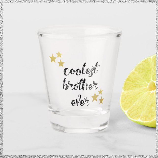 Schwarz und Gold Cooler Bruder je Schnapsglas (Von Creator hochgeladen)