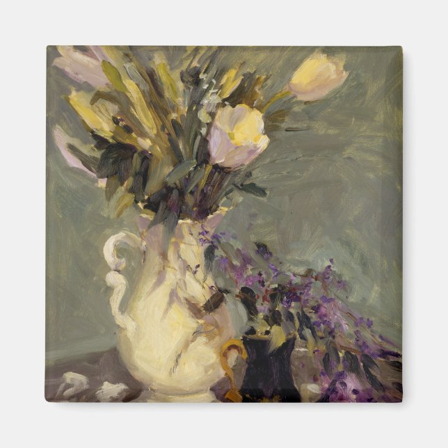 Schwarz und Gold Magnet (Vorne)