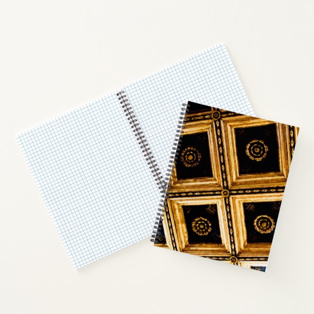 Schwarz und Gold Notizbuch (Innenseite)