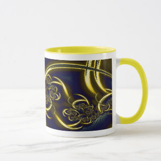 Schwarz und Gold Tasse