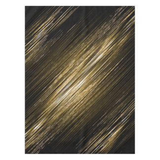 Schwarz und Gold Tischdecke