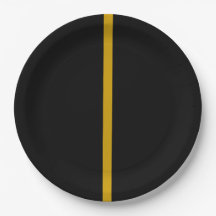 Schwarz- und Goldstreifen