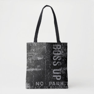 Schwarz und Grau Tasche