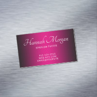 Schwarz und Heiß rosa Elegant Ombre