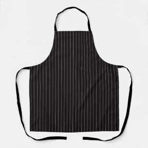 schwarz und rosa gestreift schürze