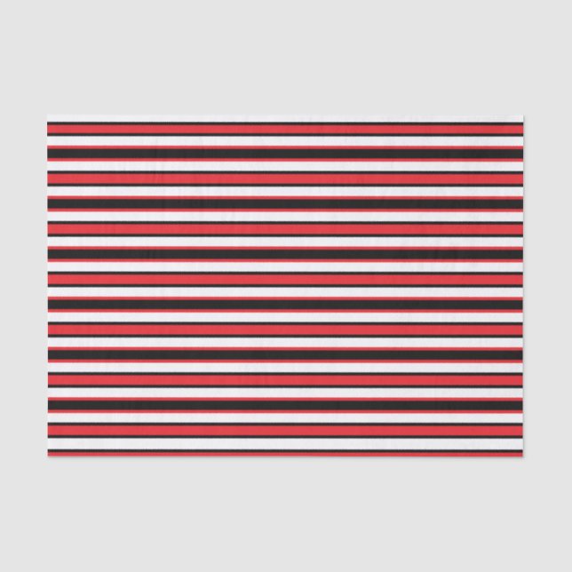 Schwarz und Rot Seidenpapier (Vorderseite)