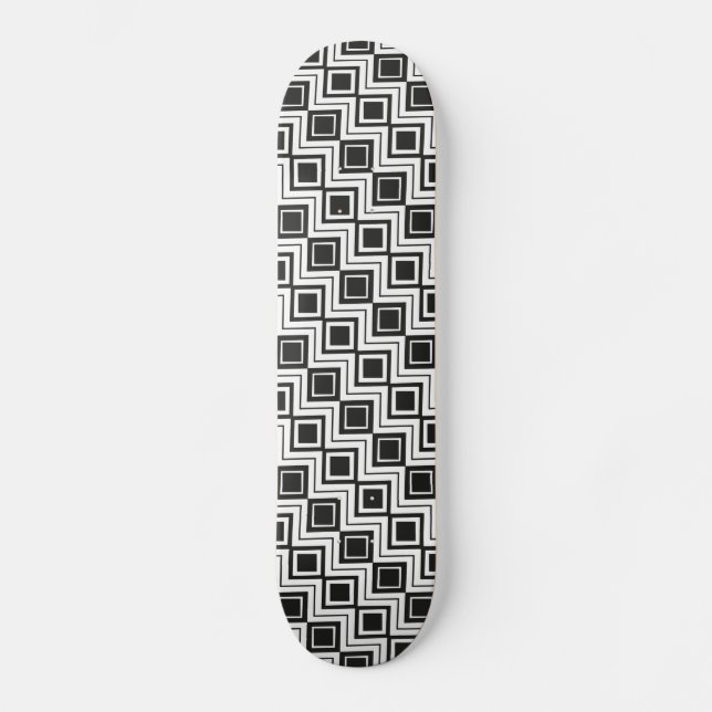 Schwarz und Schwarz Skateboard (Vorderseite)