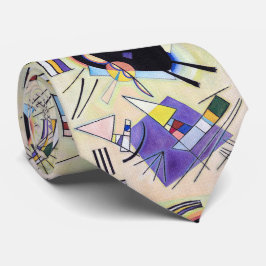 Schwarz und Violet - Kandinsky Krawatte