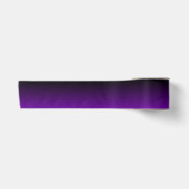 Schwarz und Violet Lila Ombre Satinband