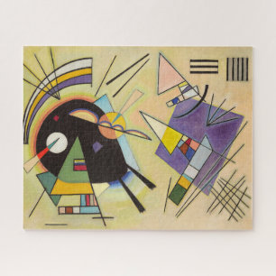 Schwarz und Violet von Wassily Kandinsky