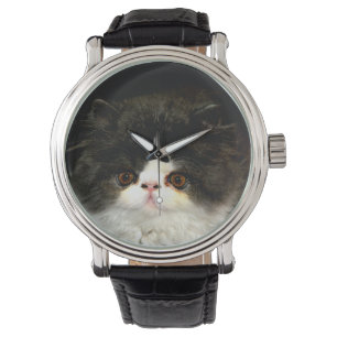 Schwarz und Weiß Armbanduhr