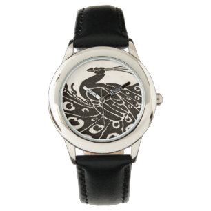 SCHWARZ UND WEISS ARMBANDUHR