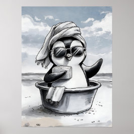 Schwarz und Weiß Badezimmer Kunst, Sonne, Moderne, Poster