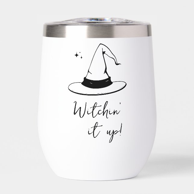 Schwarz und Weiß Edgy Grungy Halloween (Vorderseite)