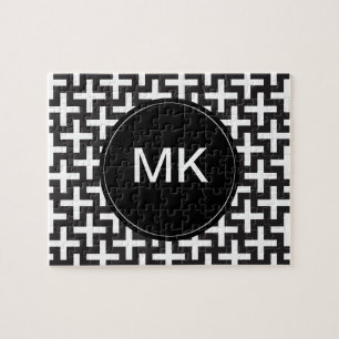 Schwarz und Weiß geometrisch