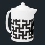 Schwarz und Weiß geometrisch<br><div class="desc">Schwarz und Weiß - immer im Stil - Hier in einem modernen,  stilvollen Kreuzmuster dargestellt. Hier in Schwarz und Weiß für das absolut schicke Aussehen</div>