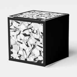 Schwarz und Weiß in Motion Geschenkboxen Geschenkschachtel