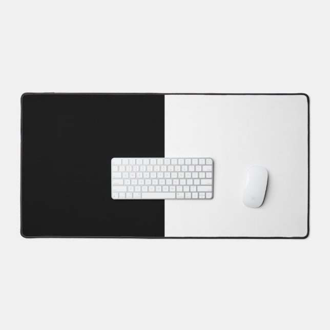Schwarz und Weiß - KUNSTBAR Schreibtischunterlage (Tastatur & Maus)