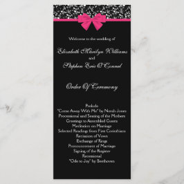 Schwarz und Weiß Rosen Rosa rosa Bow Programm