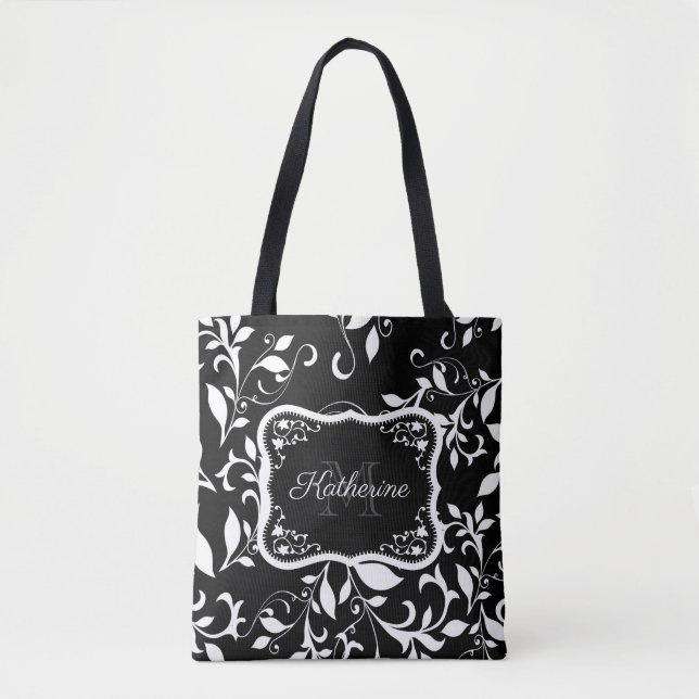Schwarz und Weiß Tasche (Vorderseite)