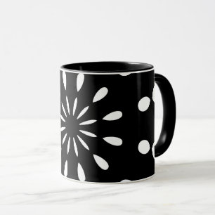 Schwarz und Weiß Tasse